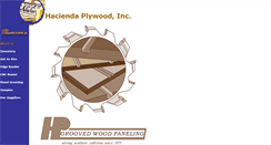 Desktop Screenshot of haciendaplywood.com