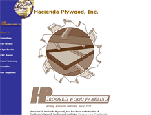 Tablet Screenshot of haciendaplywood.com